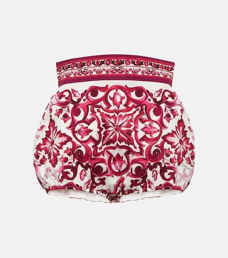 Dolce
Gabbana Majolica cotton shorts 1