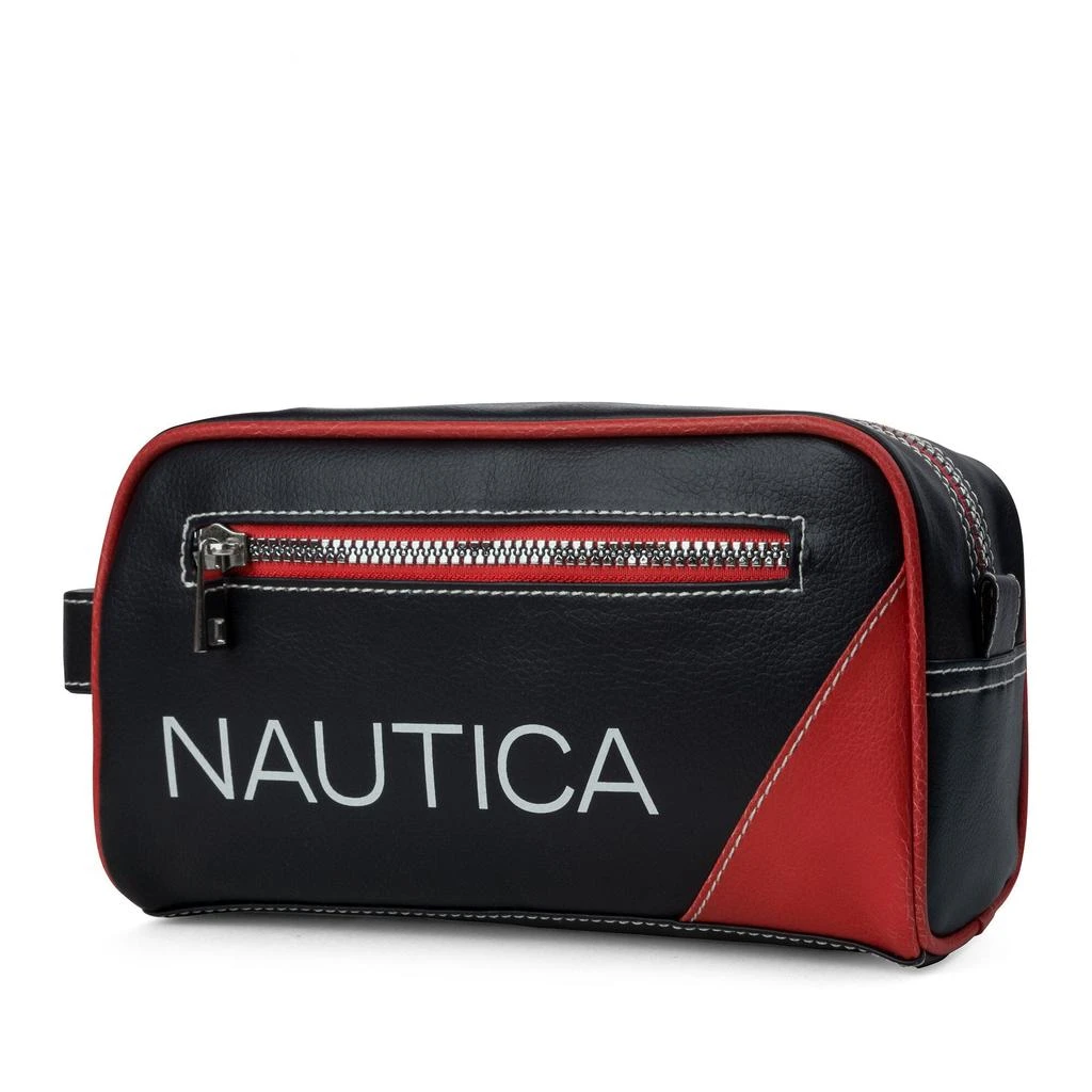 Nautica Mens Core Pebbled Travel Kit 2
