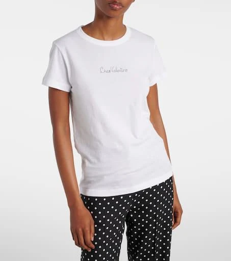 Valentino Chez Valentino cotton jersey T-shirt 5