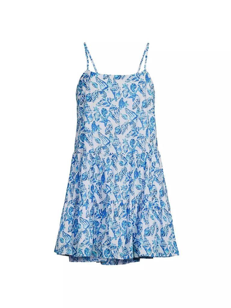 Lilly Pulitzer Alessia Cotton Shell Print Minidress 1