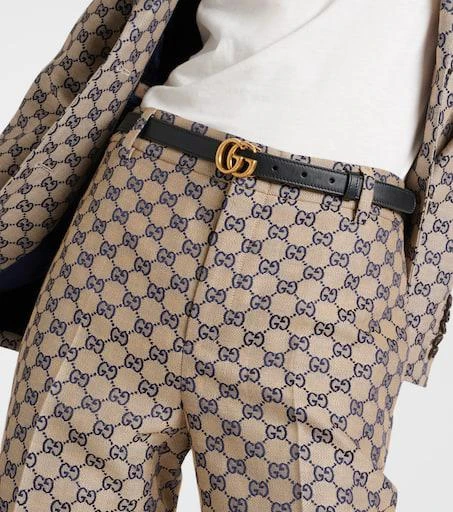 Gucci GG leather belt 2