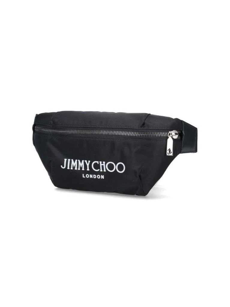 Jimmy Choo Finsley" Black Nylon Belt Bag 2