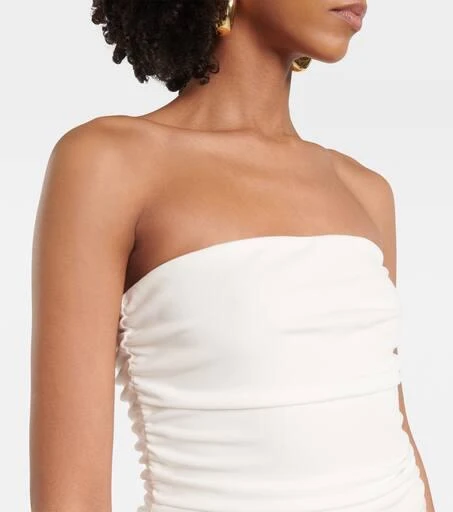 Staud Mariana jersey corset dress 4