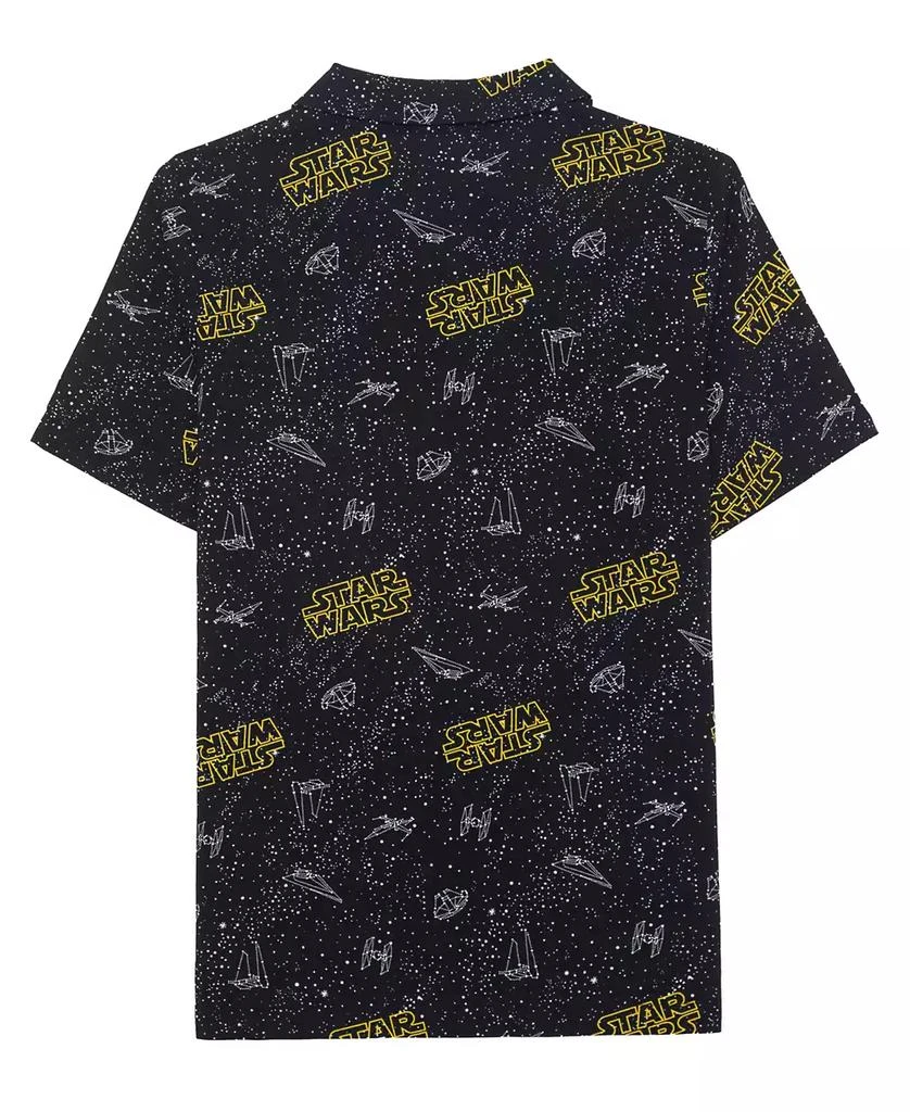 Star Wars Big Boys Short Sleeve Woven Shirt 3
