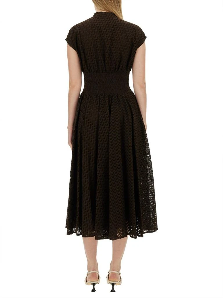 Tory Burch Tory Burch All-Over Embroidered Midi Dress 2
