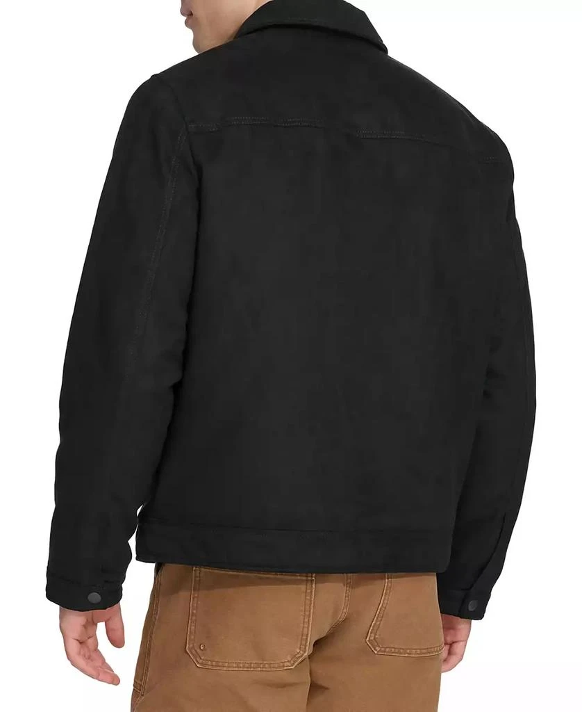 Tommy Hilfiger Men's Faux Suede Trucker Jacket 2