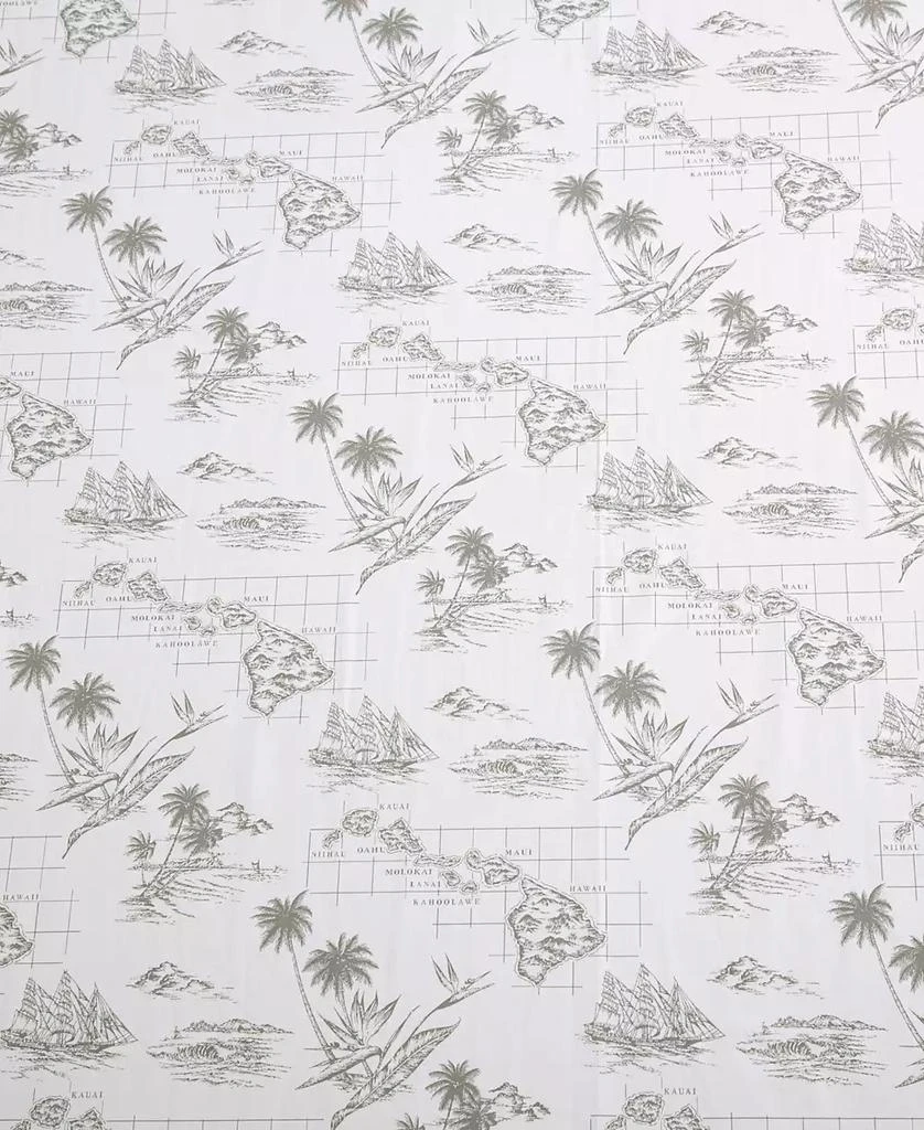 Tommy Bahama Home Cotton Percale 4 Piece Sheet Set, King 6