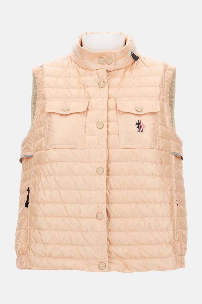 Moncler Moncler Grenoble Logo Patch Padded Gilet - Gilets