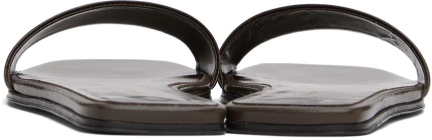 The Row Brown Chocolate Sandals 2