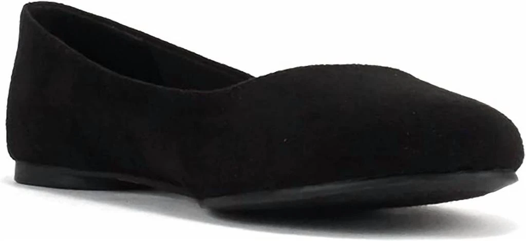 SODA Women's Ballet Flats In Black 1
