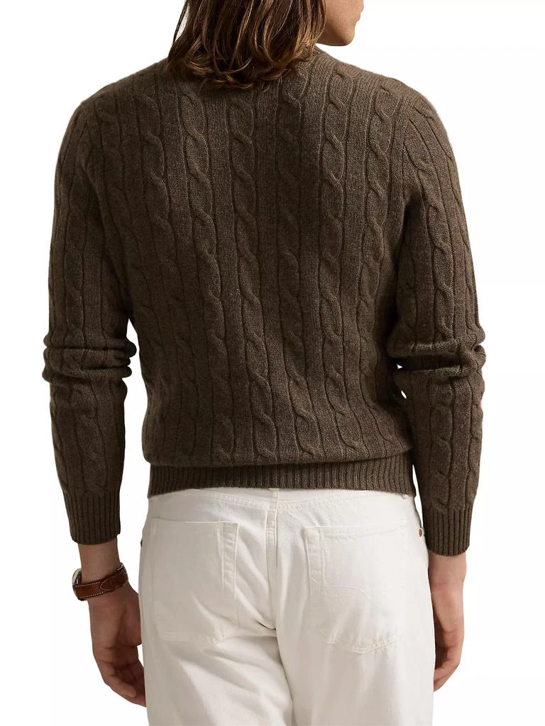 Ralph Lauren The Iconic Cable-Knit Cashmere Sweater 3