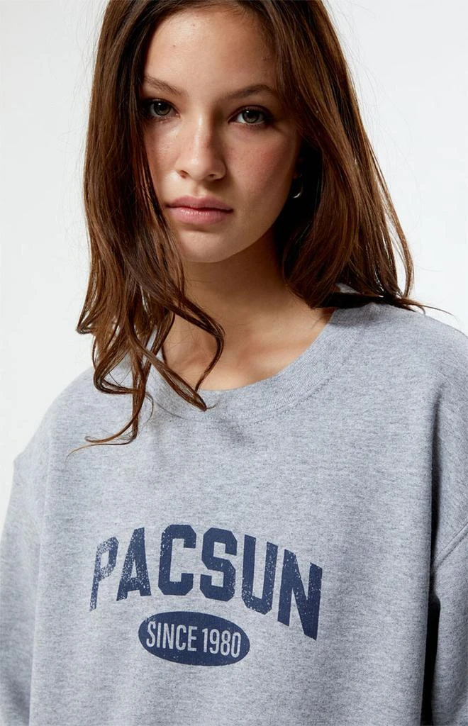 PacSun Distressed Crew Neck Sweatshirt 1