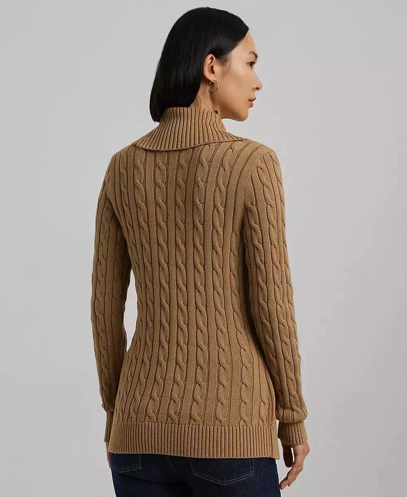Ralph Lauren Petite Buckled Cotton Sweater 2