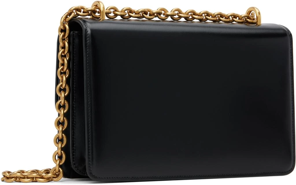 Valentino Black Logo Calfskin Bag 3