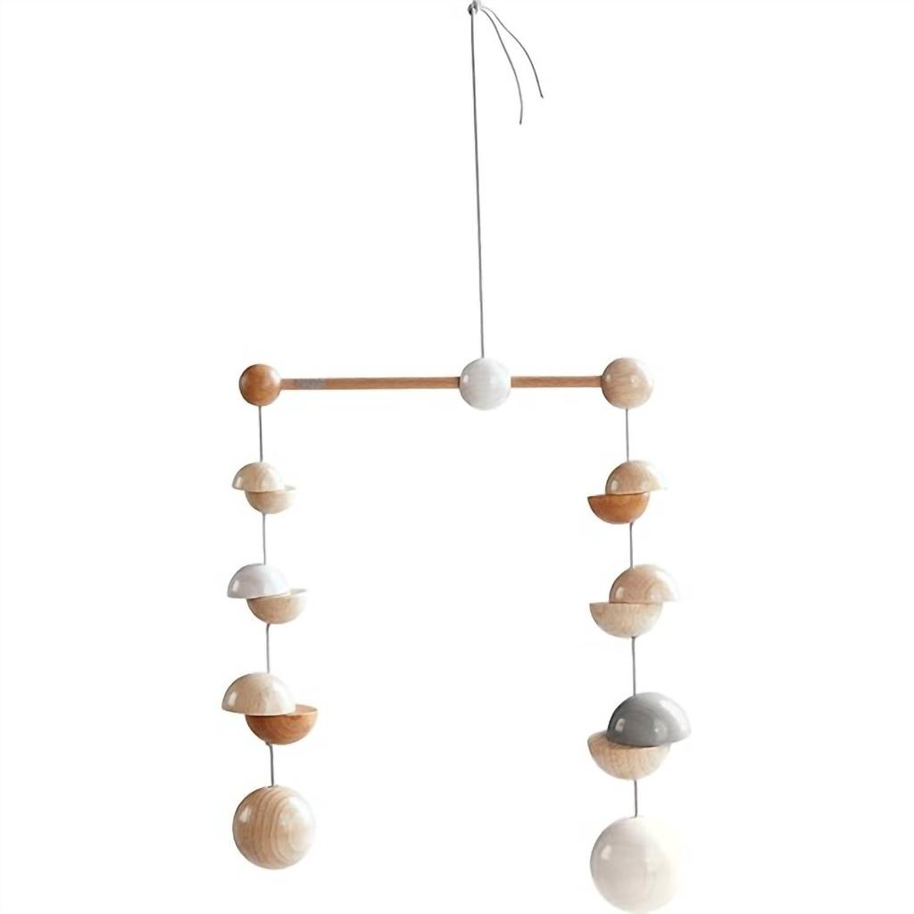HABA Wooden Mobile Dots In Brown