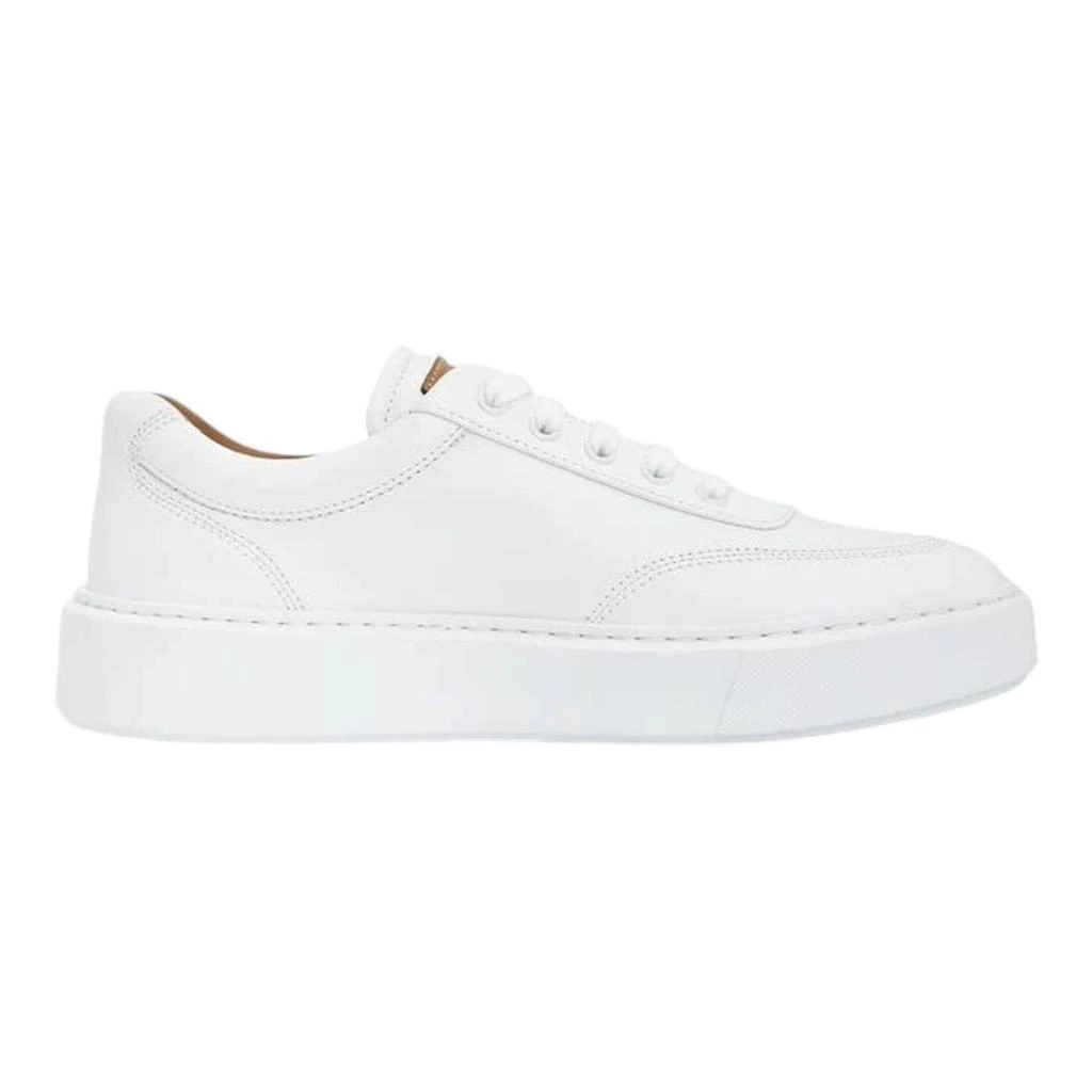 Bally Coby 6240536 Men's White Lamb Leather Sneakers Size 11.5 2