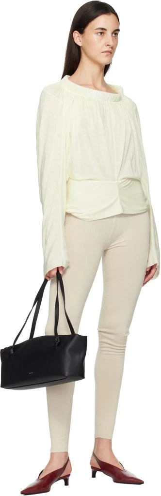 Jil Sander Black Knot Shoulder EW Bag 4