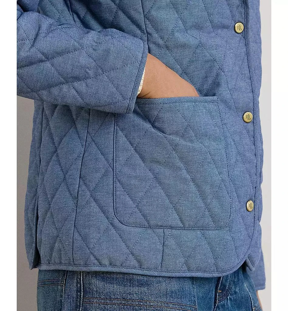 Ralph Lauren Women
s Crested Diamond-Quilted Barn Jacket 4