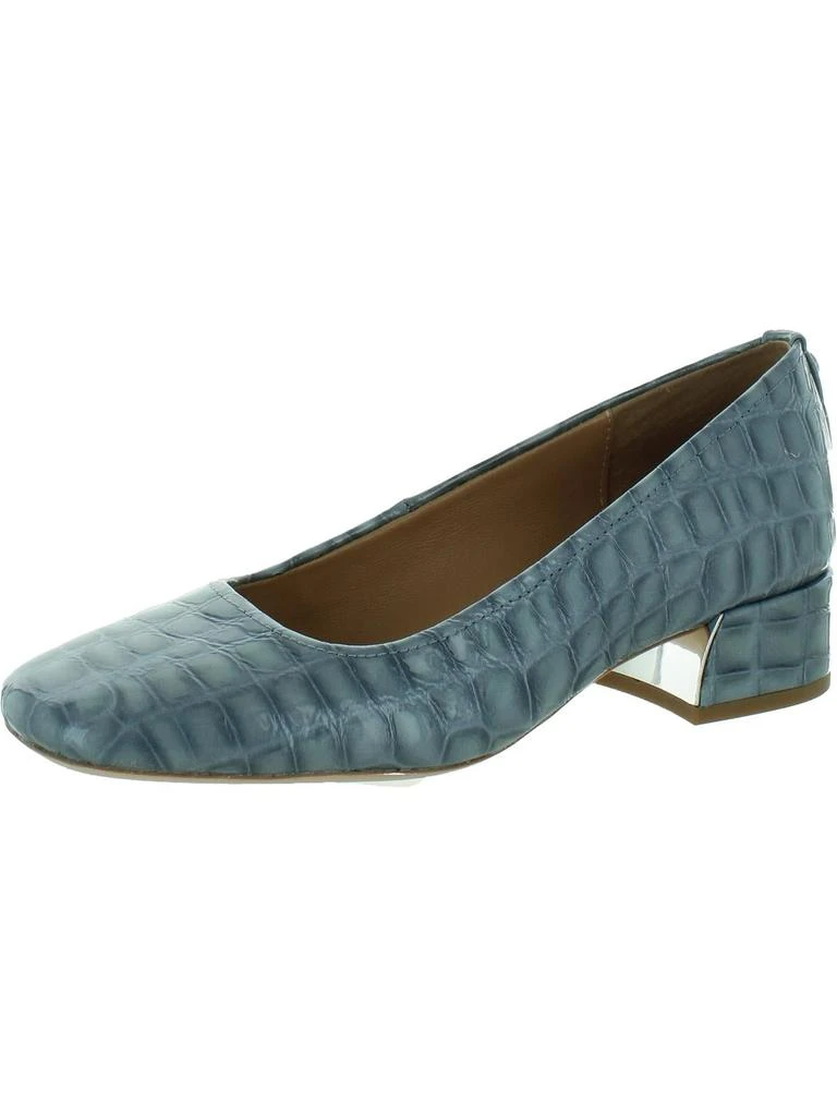 Donald J Pliner Dreww Womens Patent Block Heel Pumps 1