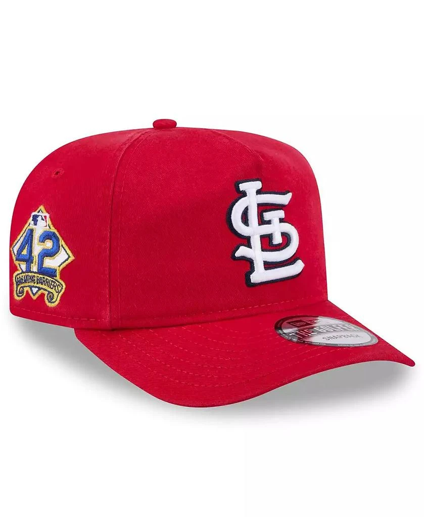 New Era Men
s Red St. Louis Cardinals 2025 Jackie Robinson Day Golfer Adjustable Hat 1