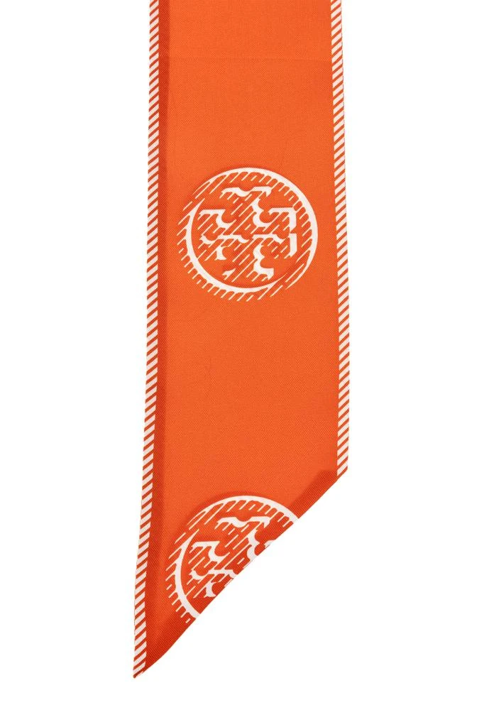 Tory Burch Silk scarf with logo 3
