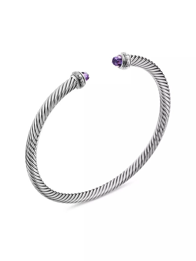 David Yurman Cable Classics Color Bracelet with Pavé Diamonds 2