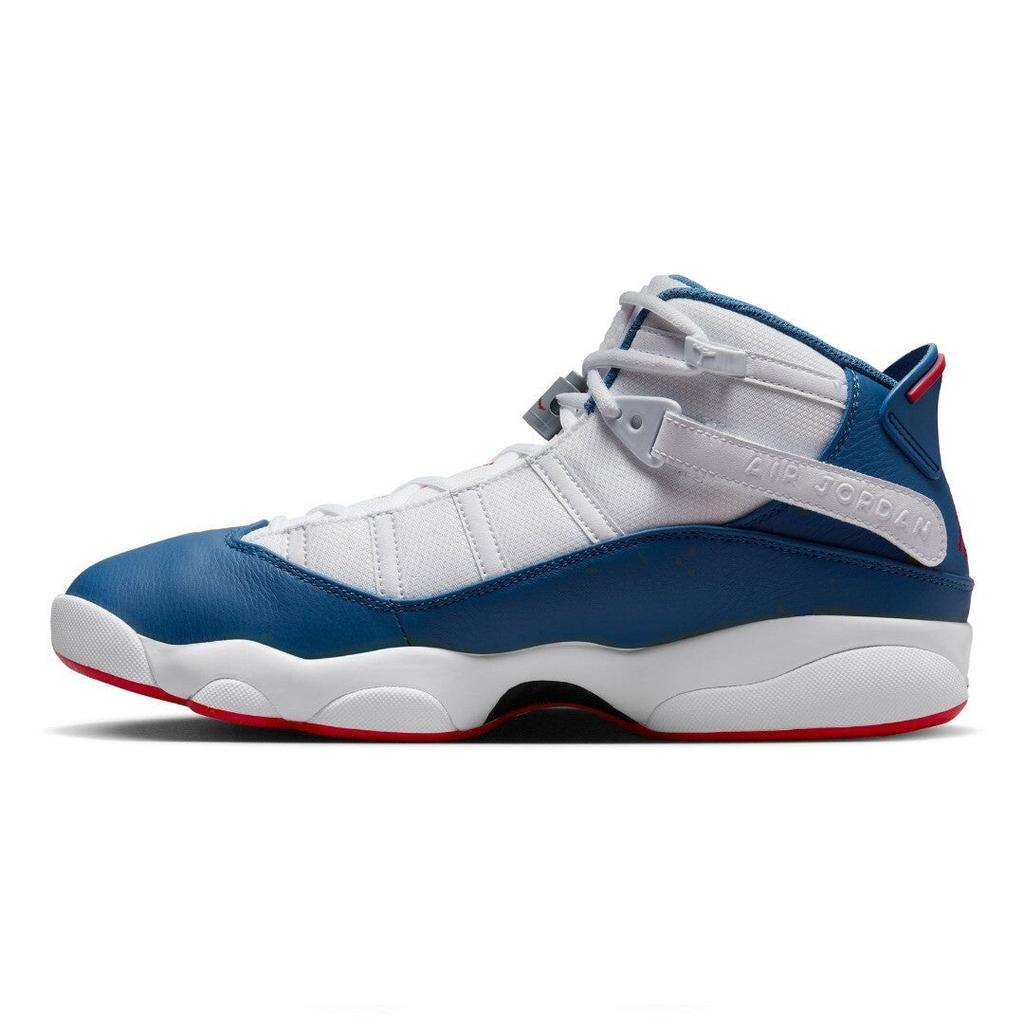 Jordan 6 Rings 322992-140 Sneaker Men's US 9 White Blue Basketball Shoes GBNC264