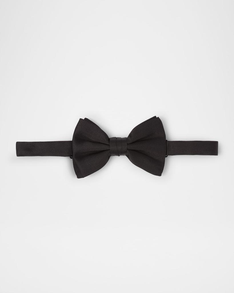 Prada Men's Satin Pre-Tied Bow Tie