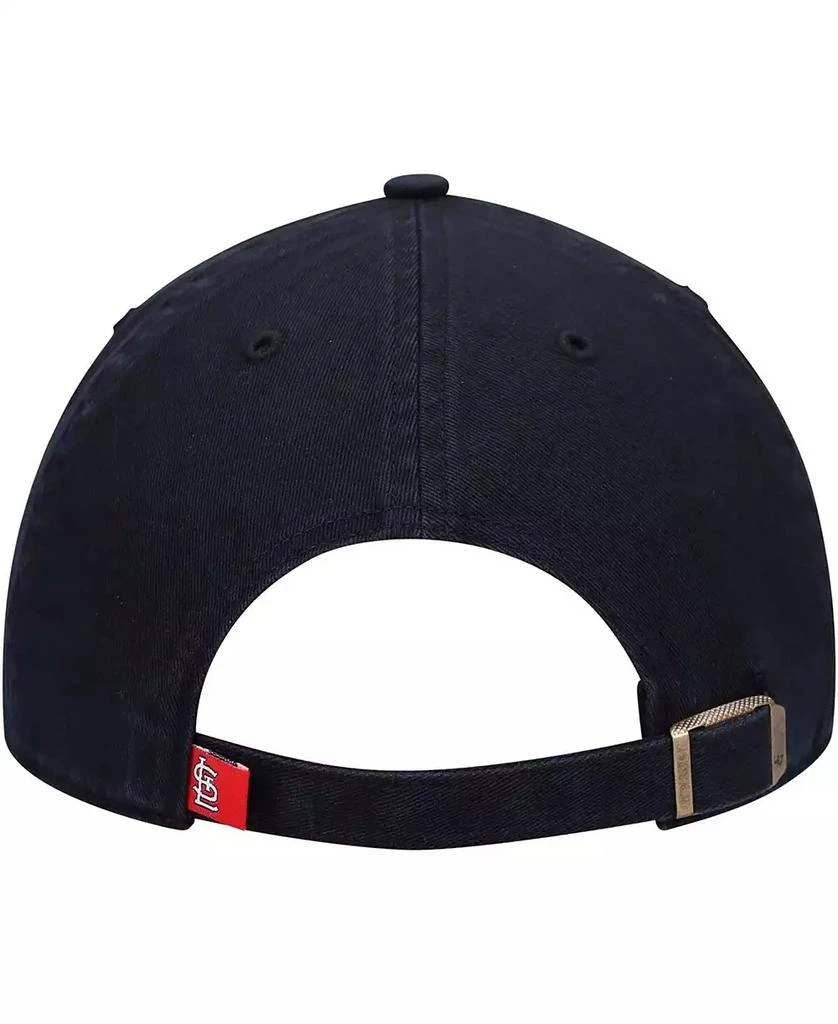 47 Brand Men's Navy St. Louis Cardinals Clean Up Adjustable Hat 4