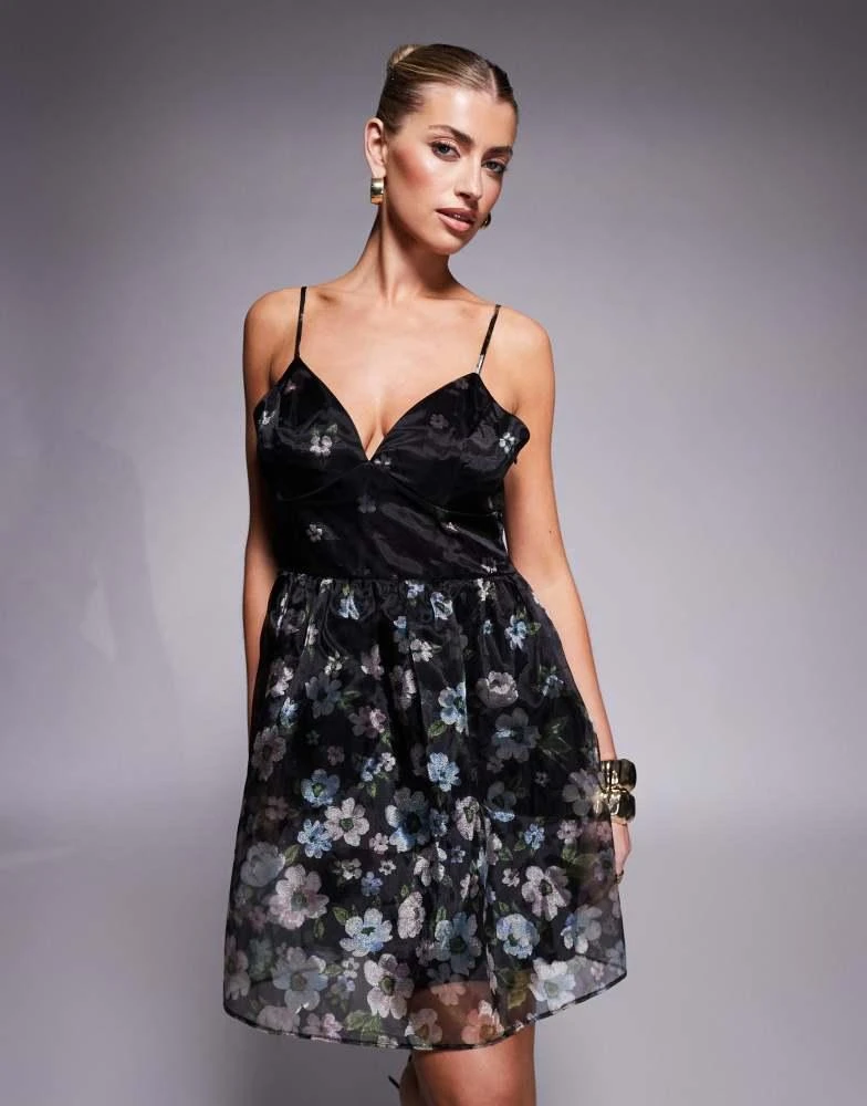 black mini dress tie back Whitney Tie Back ITY Mini Dress – envy+grace main image 0