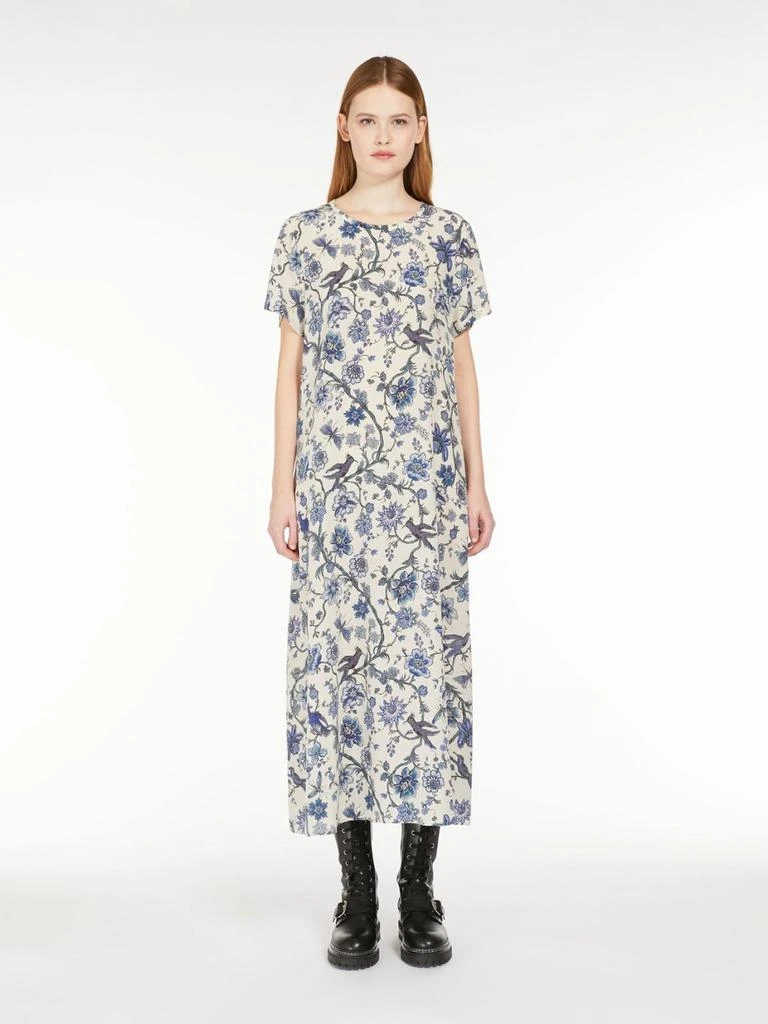 Weekend Max Mara Printed silk t-shirt dress 2