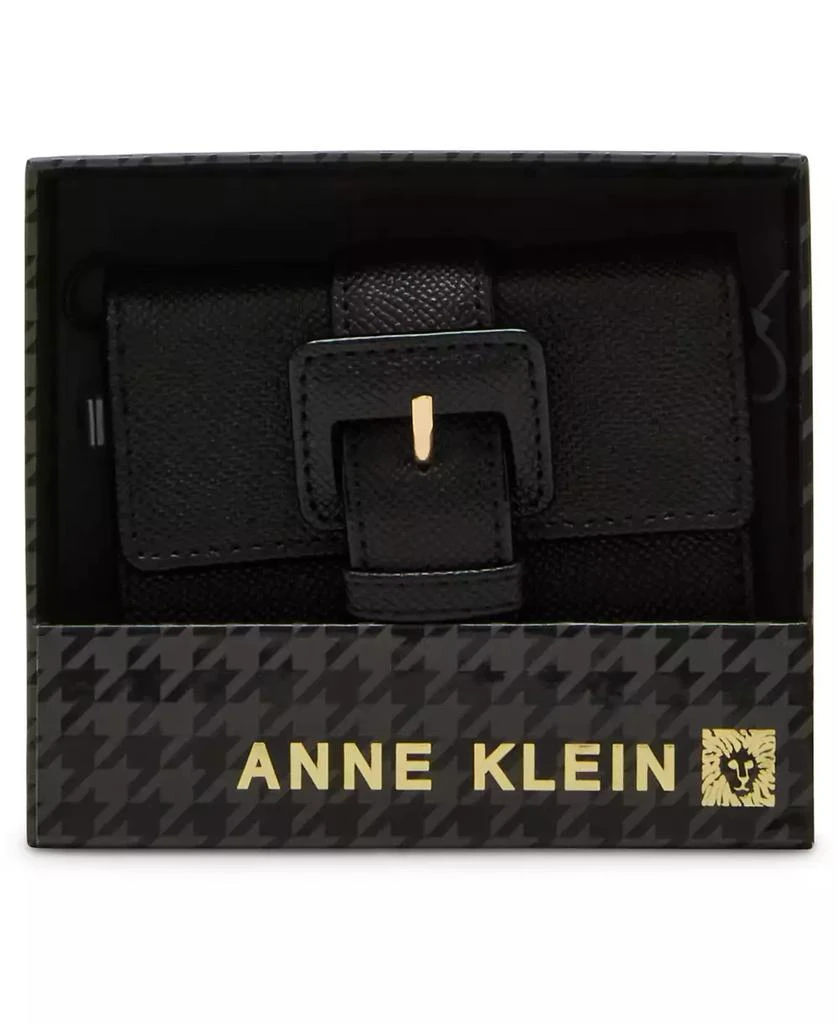 Anne Klein Covered Buckle Flap Wallet Gift Set 1