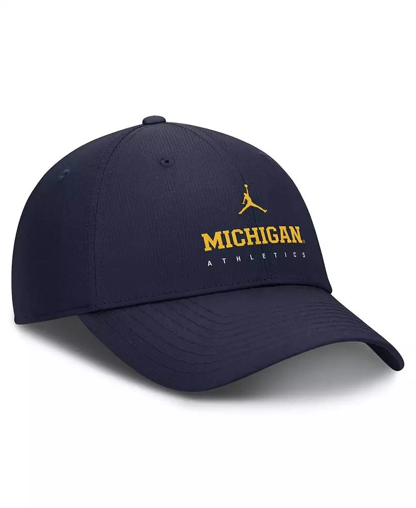 Jordan Men's Navy Michigan Wolverines Club Performance Adjustable Hat 3