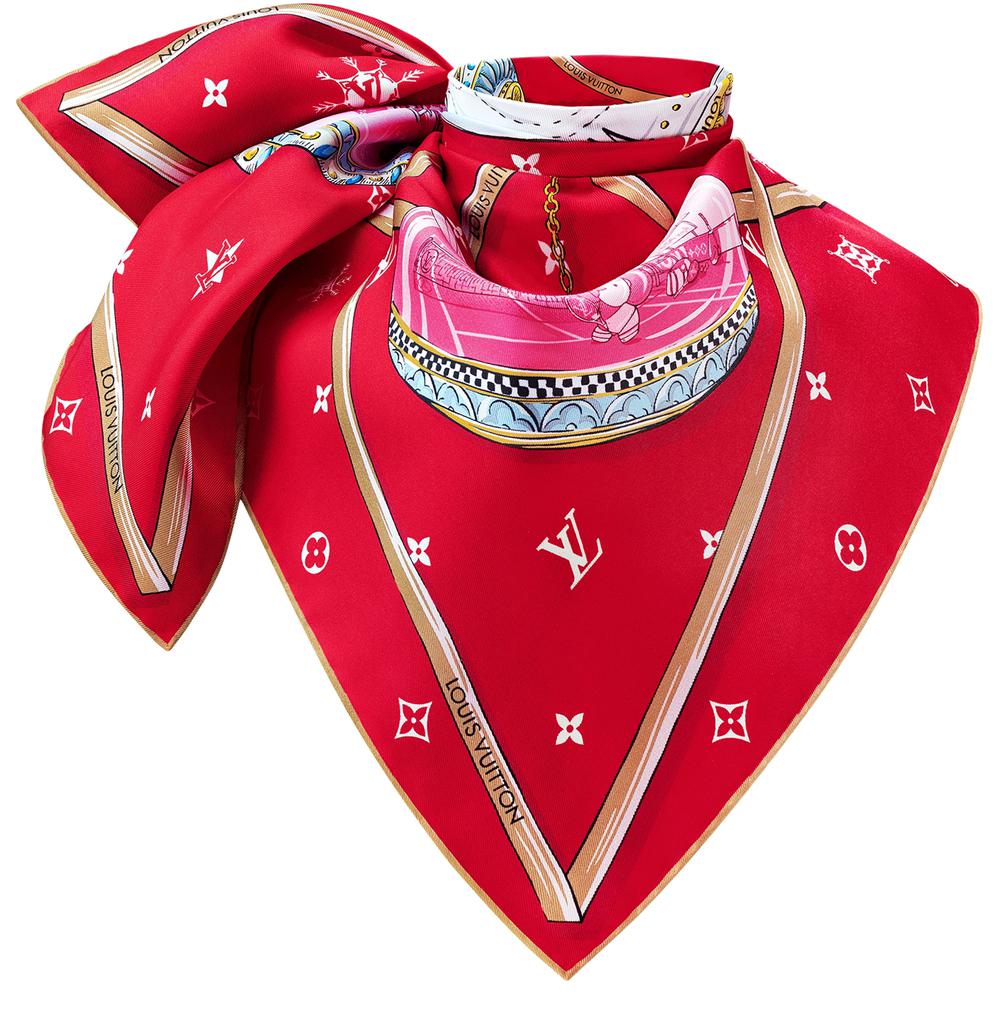 Louis Vuitton Xmas Vivienne Square 90