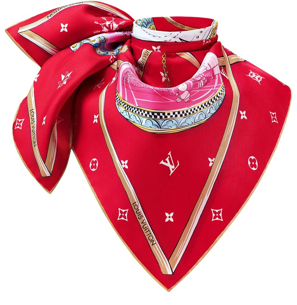 Louis Vuitton Xmas Vivienne Square 90 2