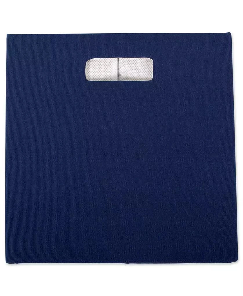 Design Imports Polyester Cube Solid Square 4
