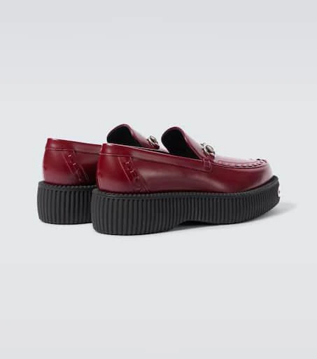 Gucci Gucci Horsebit leather platform loafers 6