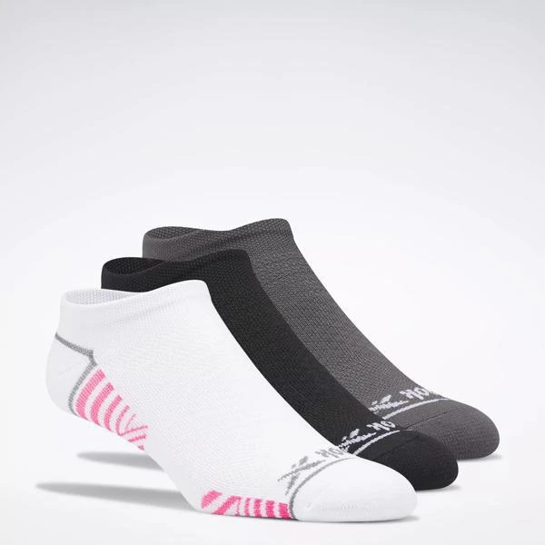 Reebok Zoned Cushion No-Show Socks 3 Pairs 1