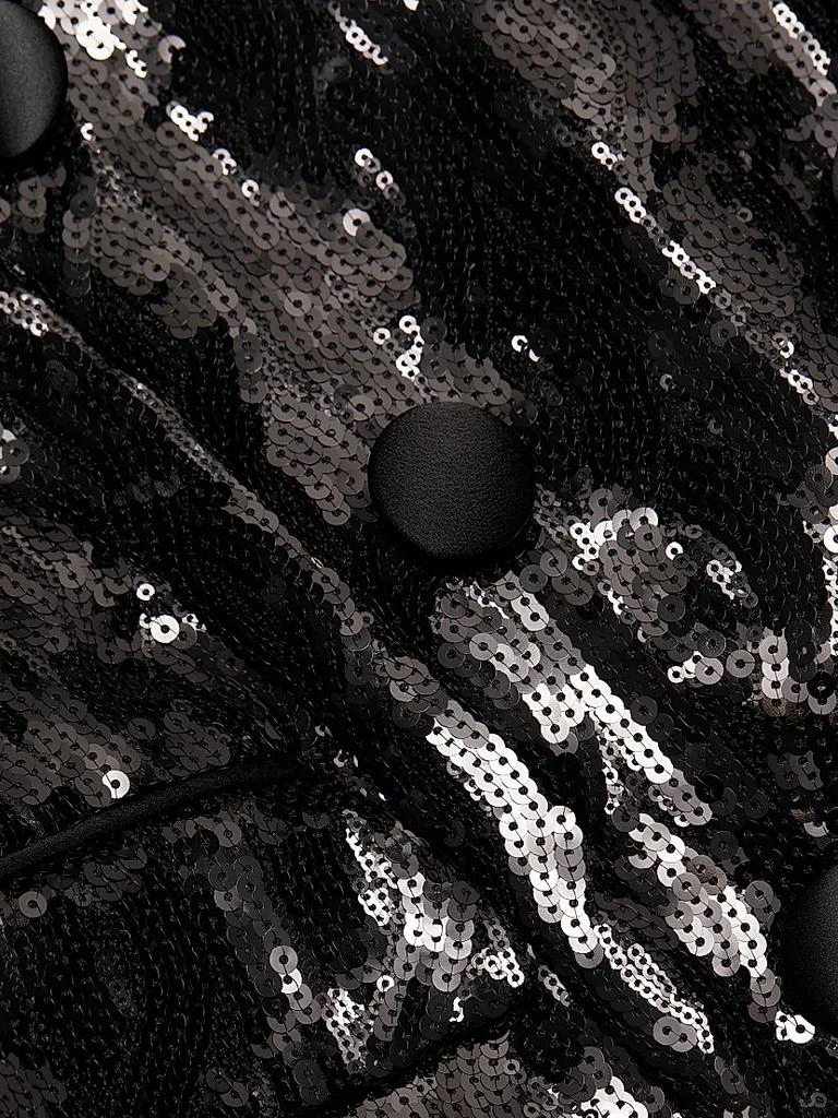 Balmain Sequined Double-Breasted Tuxedo Minidress 7