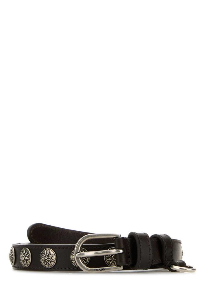 【関税&送料込み】Prada Leopard-Panel Belt Prada Prada Leopard-Panel Belt - Belts - BeyondStyle