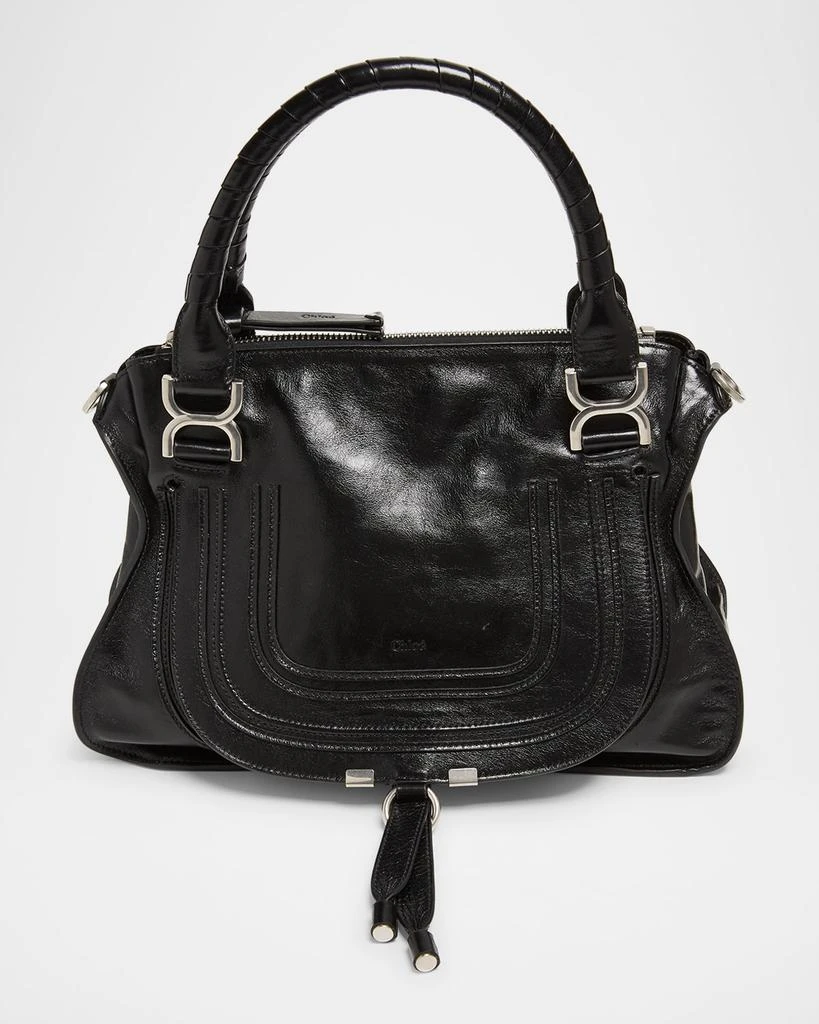 Chloé Marcie Medium Satchel Bag in Shiny Calfskin 1