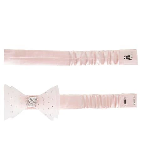Tutu Du Monde Soni embellished bow-detail satin belt 2