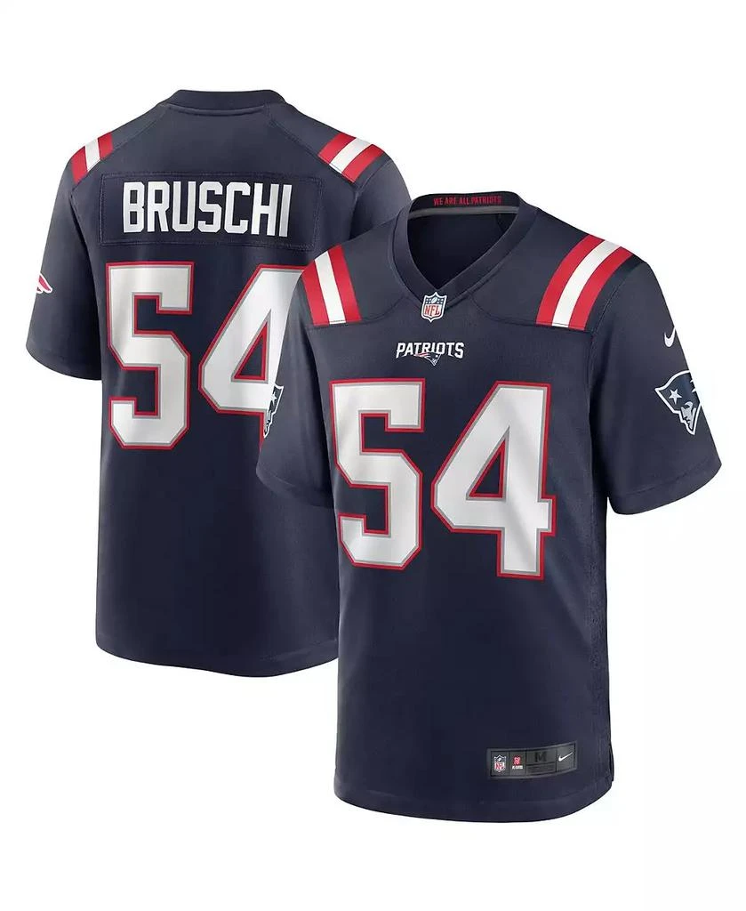 NIKE Men's Tedy Bruschi New England Patriots Game Retired Player Jersey 1