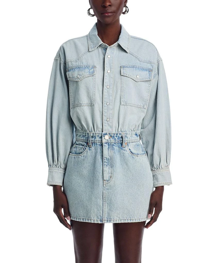 Blank NYC Two Tone Denim Dress 7