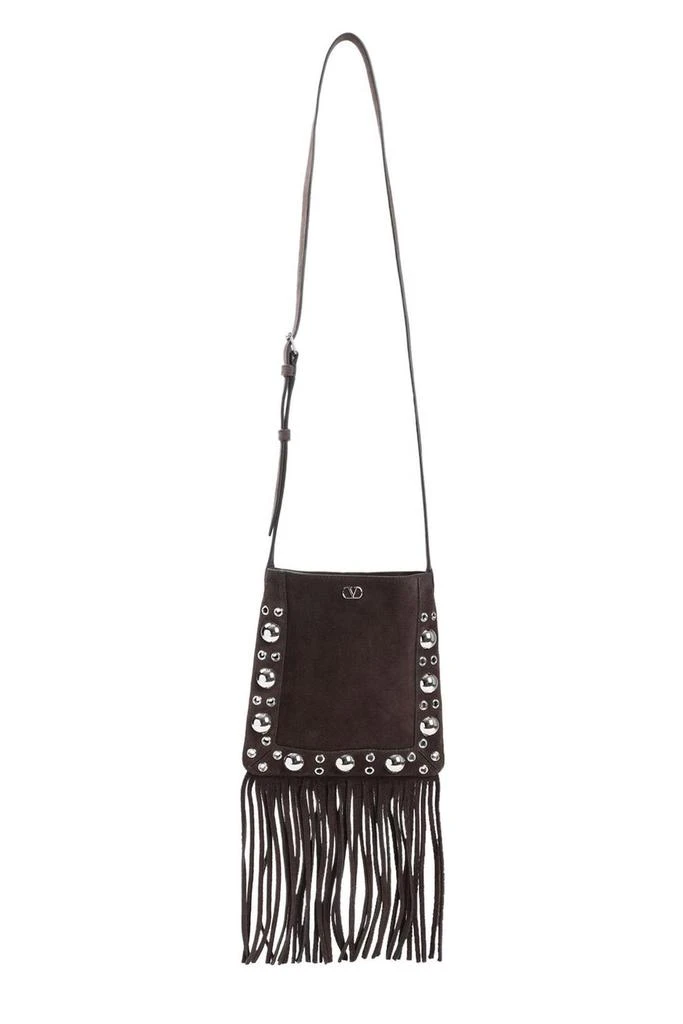 Valentino Valentino Nellcôte Fringed Small Crossbody Bag 1
