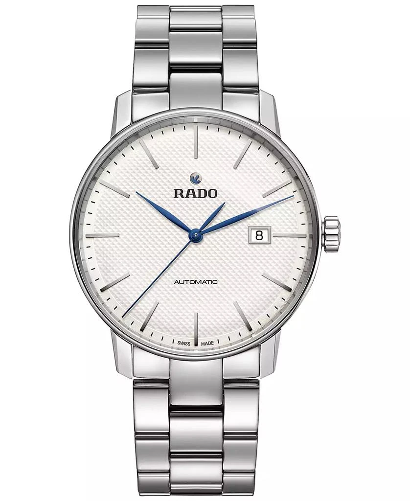 Rado Unisex Swiss Automatic Coupole Classic Stainless Steel Bracelet Watch 41mm R22876013 1