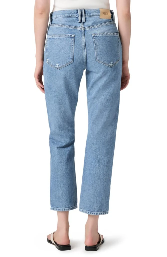 Paige Billy High Waist Crop Straight Leg Jeans 2