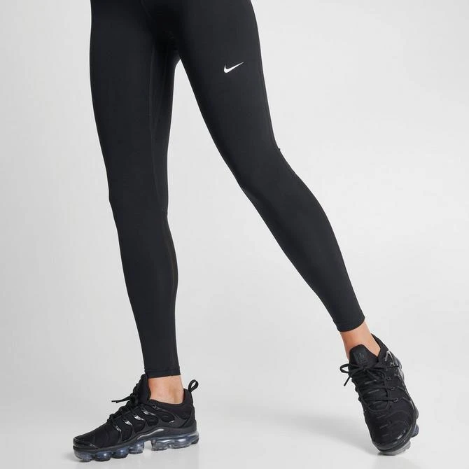 NIKE Women's Nike Pro 365 High-Waisted 7/8 Mesh Panel Leggings 6