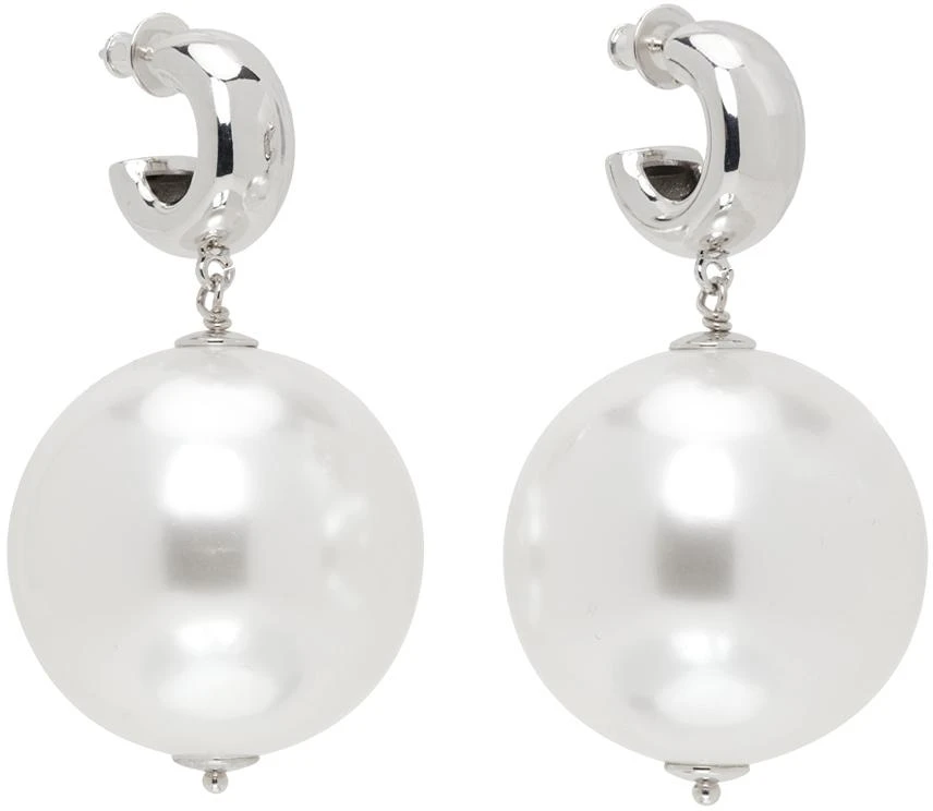 Numbering Silver #9131 Earrings 2