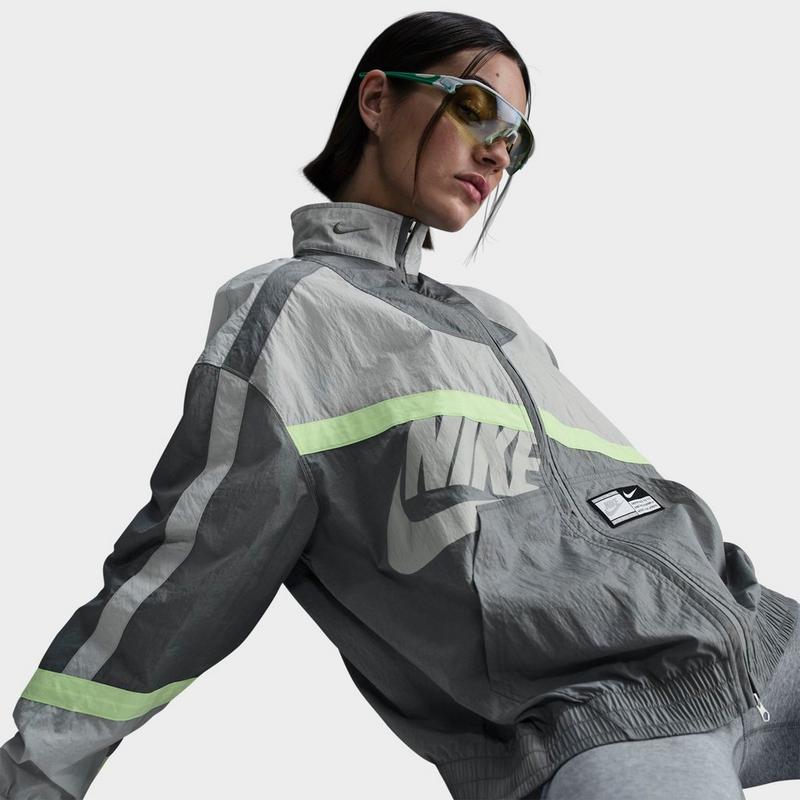 NIKE Women's Nike Sportswear Street Woven Jacket - Jackets - Save